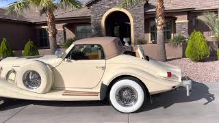 Excalibur Roadster Series IV, Rumble seat, Only 5k miles