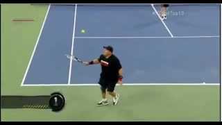 Kevin James 'between-the-legs' fail at U.S. Open