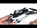 how to repair a broken front arm on a dji mini4.