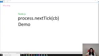 Node.js - process.nextTick(callback) demo