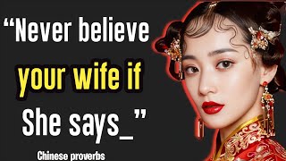 Wise Chinese Proverbs and Sayings. Great Wisdom of China