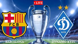 🔴Trực tiếp[Barcelona vs Dynamo Kyiv Champions League 2020/2021 ||Pes17