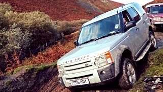 Green Laning Lowrangers - LRO December 2013, Llangollen Steps, V Gulley, Whitestones, Pheasant Steps