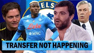 Victor Osimhen To Chelsea Transfer Off | Real Madrid And Dortmund Faceoff Tonight !!!
