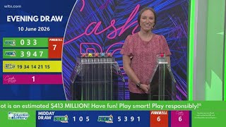 Evening SC winning lottery numbers for June 10, 2026