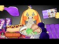 💜 Convenience Store Purple Food Mukbang - Bunzo Bunny | POPPY PLAYTIME | BTS chewing gum🍇| ASMR