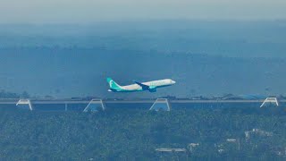 സിഗ്നൽ മലയിൽ നിന്നും കരിപ്പൂരിലെ ടേക് ഓഫ് | Airport View From SIGNAL HILL | Flynas Take off