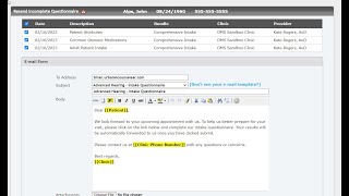 Feature Friday: Resend Incomplete Questionnaires