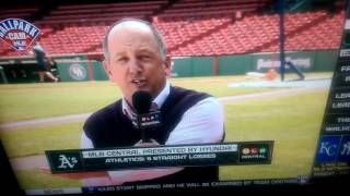 Tony Massarotti rips into the Oakland A's and view of Camden Yards