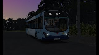 [OMSI 2] Manly ACT FOUR - 202 Northbridge -  City (Bridge St) - Volvo B8RLE Voith