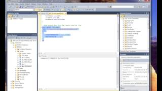 BULK INSERT USING MICROSOFT SQL SERVER 2014 MANAGEMENT STUDIO