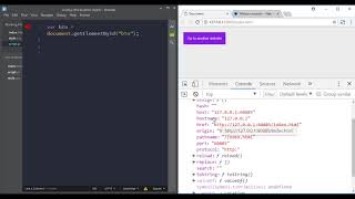The location object in JavaScript