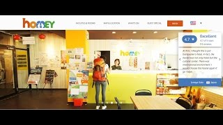 Homey Hostel / 紅米國際青年旅館 (Slideshow / 幻燈片), Taipei / 臺北  /台北 / 타이페이