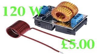 The £5 Ebay 120W low voltage induction heater review.