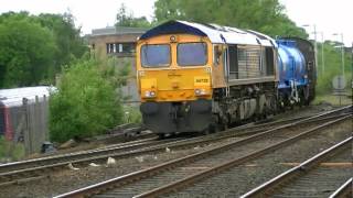 First use of GBRf 66732 on 6Z55 tanks move at Kilmarnock.mpeg