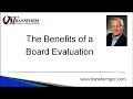 The Benefits of a Board Evaluation