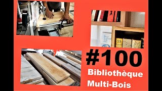 Bibliothèque MULTI bois