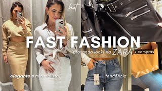 ZARA | PROVANDO LOOKS E COMPRINHAS