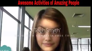 AWESOME ACTIVITIES OF AMAZING PEOPLE
