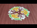 simple daily birds rangoli designs small 5 dots easy daily kolam latest beginners muggulu