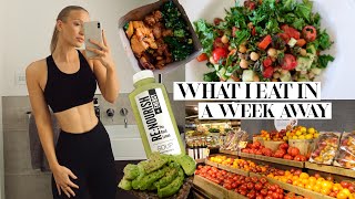 WHAT I EAT IN A WEEK (AWAY) | LONDON & THE COTSWOLDS | VLOG | healthy plant based