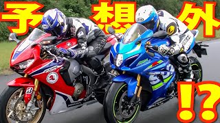 【0-1000m】『大鈴木祭』３歩後ろを歩いてるつもりが気がつくとブッ千切りSUZUKI！CBR1000RR SP vs GSX-R1000R｜過去動画検証シリーズ【いつだってそう】