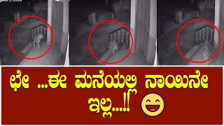 ಕುಂದಾಪುರ - ರಾತ್ರಿ ವೇಳೆ ಮನೆ ಬಾಗಿಲಿಗೆ ಬಂದ ಚಿರತೆ | CCTV VIDEO