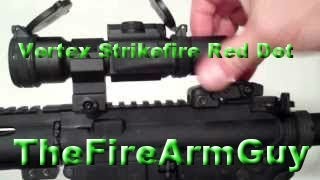 Vortex Strikefire Red Dot - TheFireArmGuy