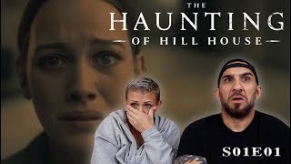 The Haunting of Hill House Episode 1 'Steven Sees a Ghost' REACTION!!
