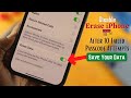 Erase iPhone After 10 Failed Passcode Attempts! Turn OFF/ON [Save Your Data]