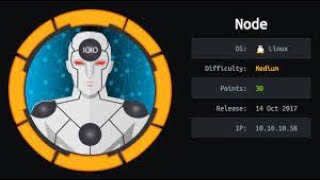 Hack The Box - Node w/o Metasploit