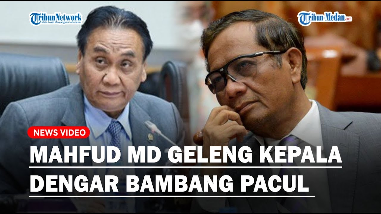 Mahfud MD Geleng Kepala Dengar Bambang Pacul Tak Berani Sahkan RUU ...