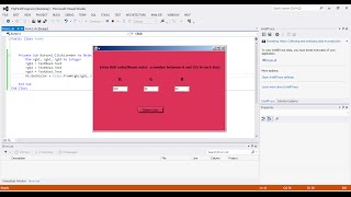Visual Basic 2012 Lesson 3 Working with Control Properties