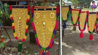 Kerala Road side  craft work sale | Elephant Nettipattam | @5MinuteCraftsYouTube @CraftyPanda