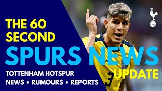 THE 60 SECOND SPURS NEWS UPDATE: Conte Requests That Tottenham Sign Piero Hincapié, Stefan de Vrij