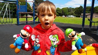 Mario \u0026 Luigi at the Playground