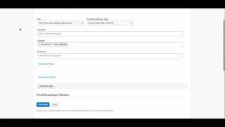 Printing Answer Sheets in Illuminate