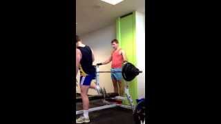 Sam arnold, 17 years bench press 130kg x 2 reps (uplands sports centre)