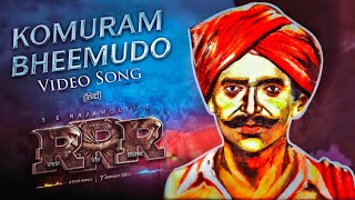 Komuram Bheemudo Video Song ( Hindi )  | Komuram Bheem Veesion | RRR - NTR, RAM | Janma Creations