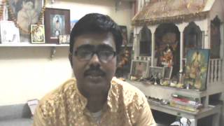 Bijaya dashami lecture by Tarashis Gangopadhyay