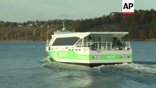Trials of the world's fastest all-electric commuter ferry