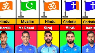 Religion of indian cricketer's #iplauction2024#cricket  #cricketnews#