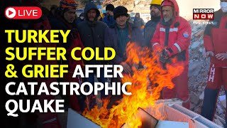 Turkey Earthquake LIVE | Turkish Surviours Brave Harsh Weather Conditions | World News