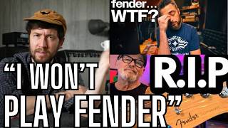 Rhett Shull and Tim Pierce are BOYCOTTING Fender or ENDING RELATIONSHIPS with Fender - Too Late?