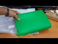 รีวิว ทำฉากหลัง green screen พร้อมขาตั้งในงบ 350 บาทจาก shopee