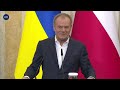 donald tusk i wołodymyr zełenski „ukraina zasługuje na sprawiedliwy pokój.” lwów 17.12.2024