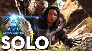 My OP Solo Rathole! | Ark Ascended Small Tribes PvP