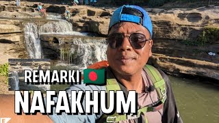 Nafakhum waterfall | নাফাখুম বান্দরবান |Remarki trail |অসাধারণ বাংলার রুপ #bandarban #bangladesh