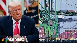 Trump's 25 percent tariffs on steel and aluminum imports take effect, Europe retaliates