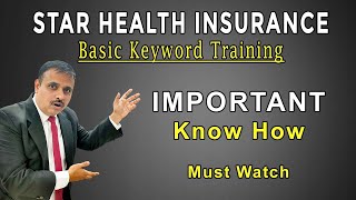 Health Insurance Basic Keywords Training | Star Agent Traning | Zoom Meeting | Policy Bhandar